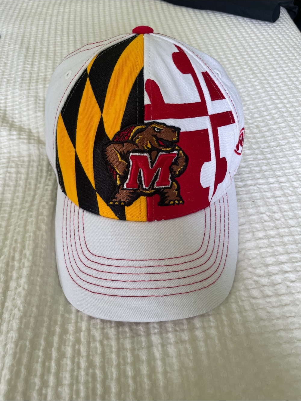 Top of the World Maryland Flag Youth Baseball Cap - Red, Yellow, Black, White